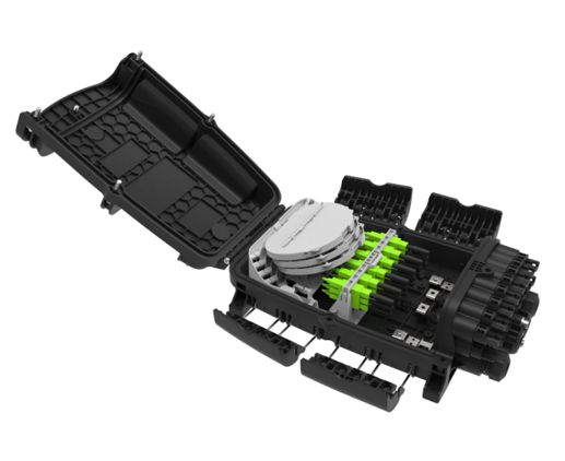 Vzhľad 16-jadrovej optickej vonkajšej skrinky Vzhľad 16-jadrovej optickej vonkajšej skrinky
