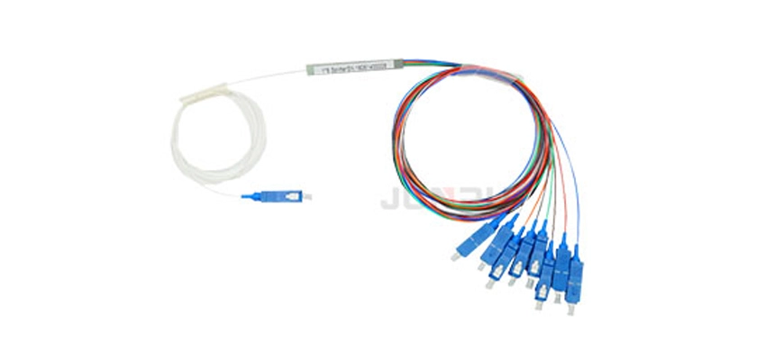 SCUPC mini oceľový trubicový PLC splitter