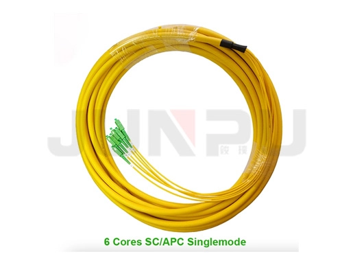 12-jadrový SC/PC 900 µm zväzkový fan-out optický pigtail